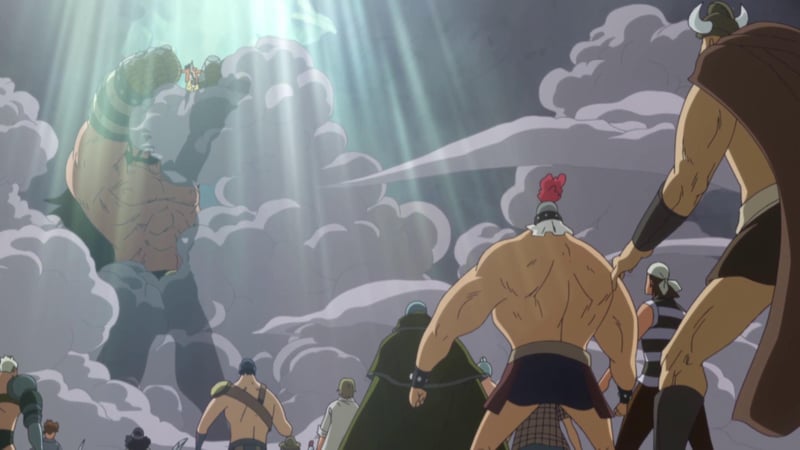One Piece Episode 678: The Fire Fist Strikes! The Flare-Flare Fruit Power Returns!