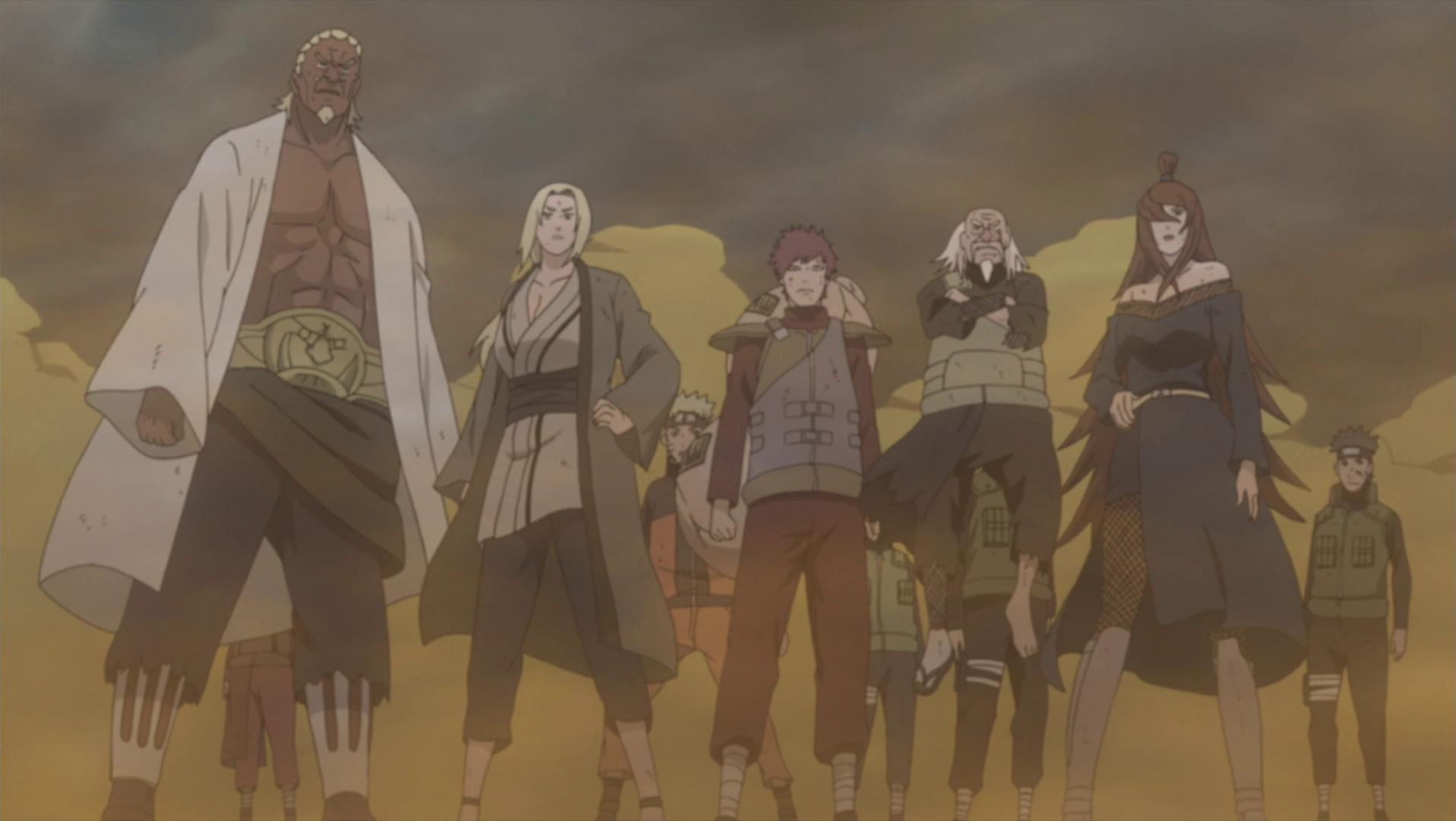 Naruto Shippuden Episode 323: The Five Kage Assemble