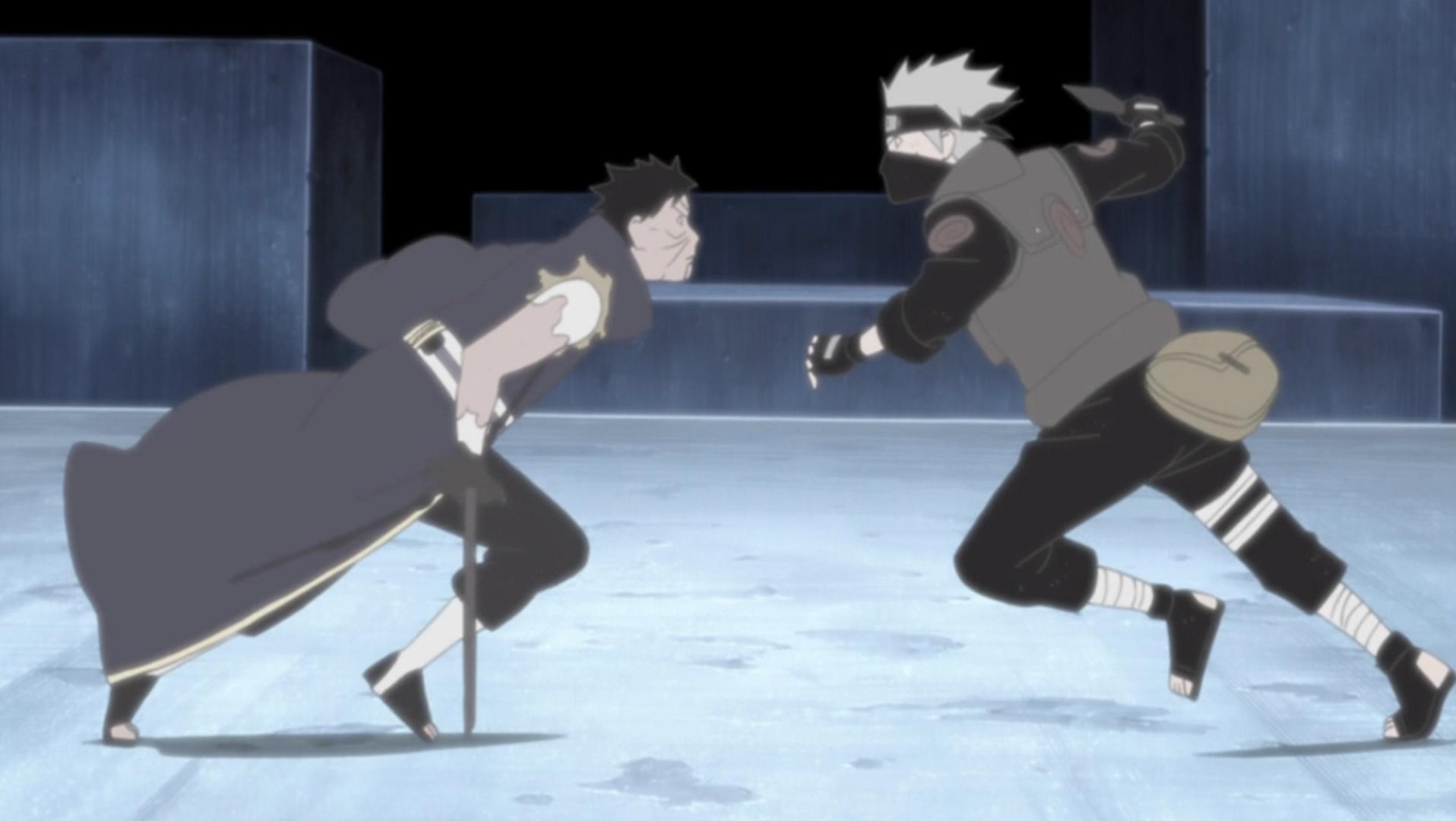 Naruto Shippuden Episode 375: Kakashi vs. Obito