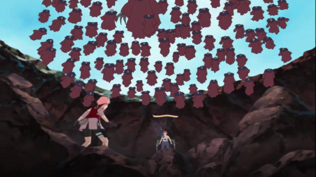 Naruto Shippuden Episode 26: Puppet Fight: 10 vs. 100!