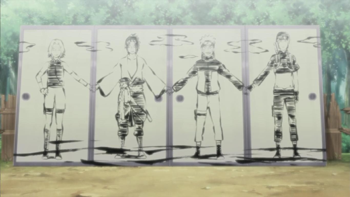 Naruto Shippuden Episode 238: Sai's Day Off