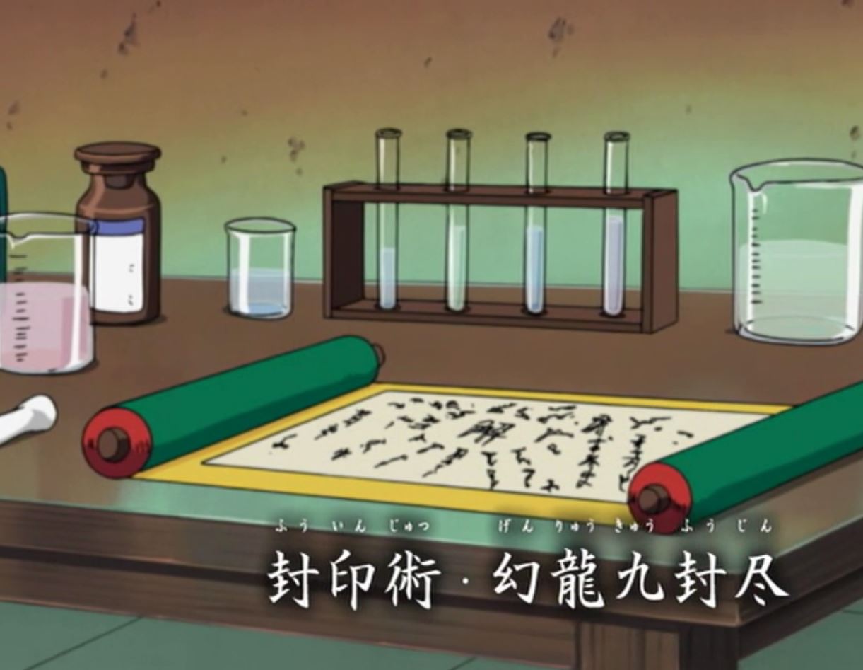 Naruto Shippuden Episode 10: Sealing Jutsu: Nine Phantom Dragons