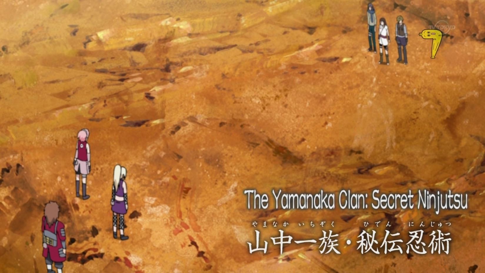 Naruto Shippuden Episode 407: The Yamanaka Clan: Secret Ninjutsu